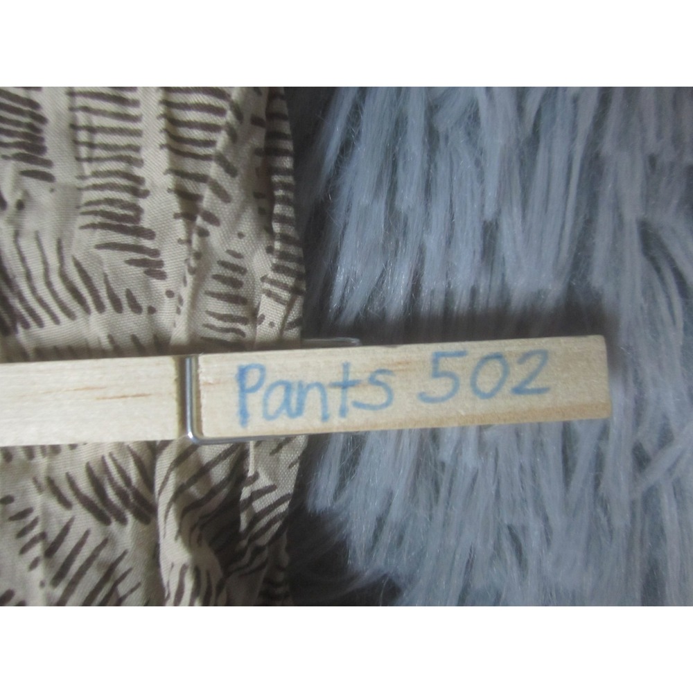 White Stag Womens Skirt Large Fit & Flare Abstract Leaf Print Polyester Cotton - Picture 9 of 9
